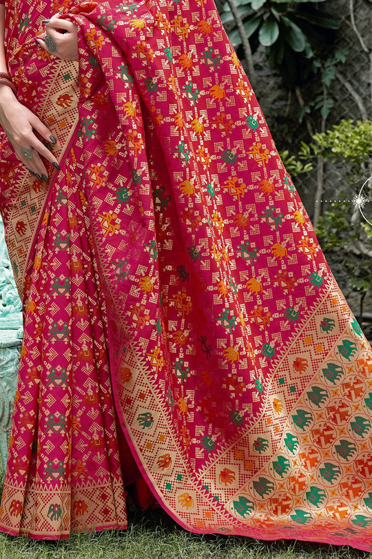 patola silk saree