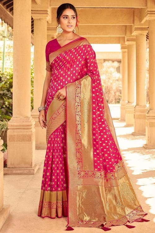 bridal banarasi saree