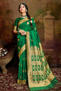 Banarasi Saree Basil Green Banarasi Saree saree online