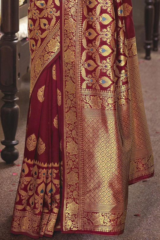 Buy red color saree online