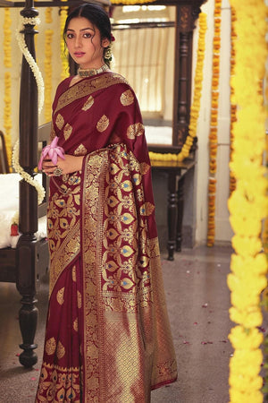 Buy red color saree online