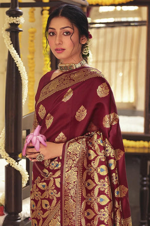 Buy red color saree online