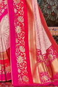 Banarasi Saree Blush Pink Zari Woven Banarasi Saree saree online