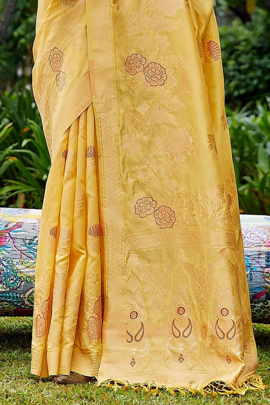 banarasi saree look