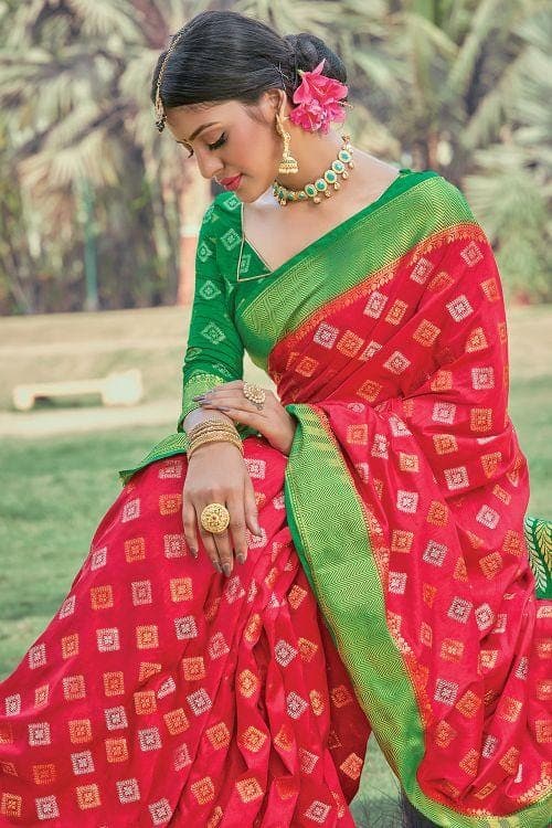 banarasi silk saree images 
