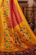 Banarasi Saree Chilli Red Banarasi Saree saree online