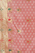Banarasi Saree Creamy Pink Zari Butta Woven Banarasi Saree saree online
