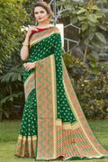 zari butta banarasi saree
