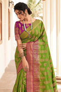 traditional banarasi saree