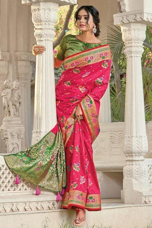 banarasi silk saree images 