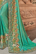Banarasi Saree Jungle Green Banarasi Saree saree online