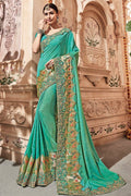 Banarasi Saree Jungle Green Banarasi Saree saree online
