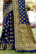 Banarasi Saree Lapis Blue Banarasi Saree saree online