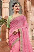 Banarasi Saree Light Pink Banarasi Saree saree online