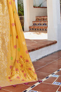 Banarasi Saree Light Yellow Woven Banarasi Saree saree online