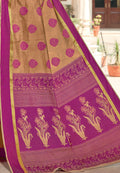 Banarasi Saree Lion Brown Zari Woven Banarasi Saree saree online