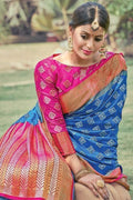 banarasi silk saree images 