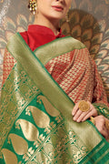 Banarasi Saree Maroon Woven Banarasi Brocade Saree saree online