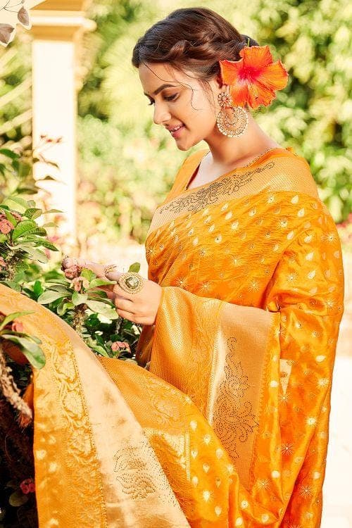 latest banarasi saree