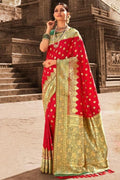 banarasi saree for bride