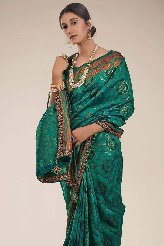 tanchoi banarasi silk saree