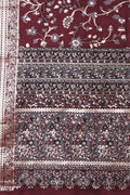 Banarasi Saree Plum Purple Intricate Jaal Woven Banarasi Saree saree online