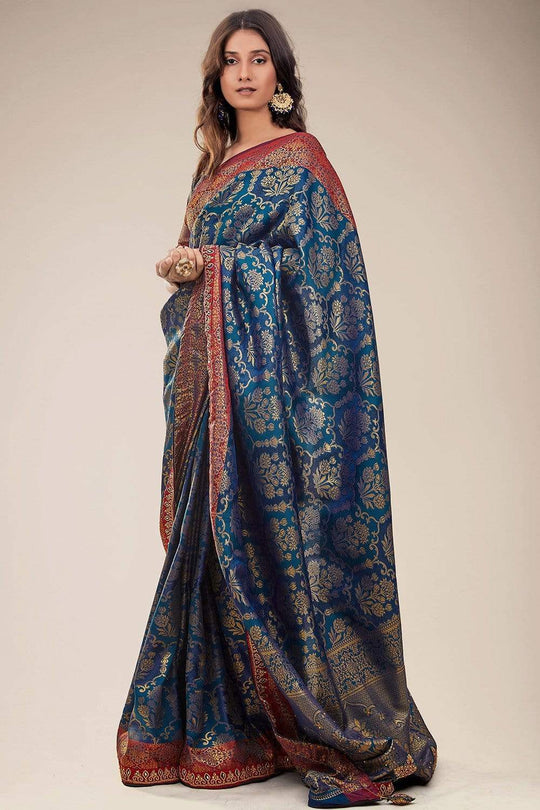 banarasi silk saree tanchoi