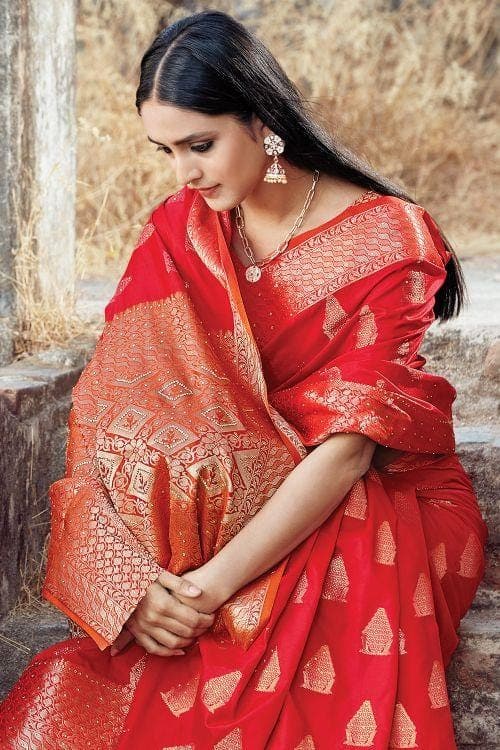 banarasi silk saree images