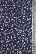 Banarasi Saree Royal Blue Intricate Jaal Woven Banarasi Saree saree online