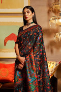 Banarasi Saree Sable Black Banarasi Saree saree online