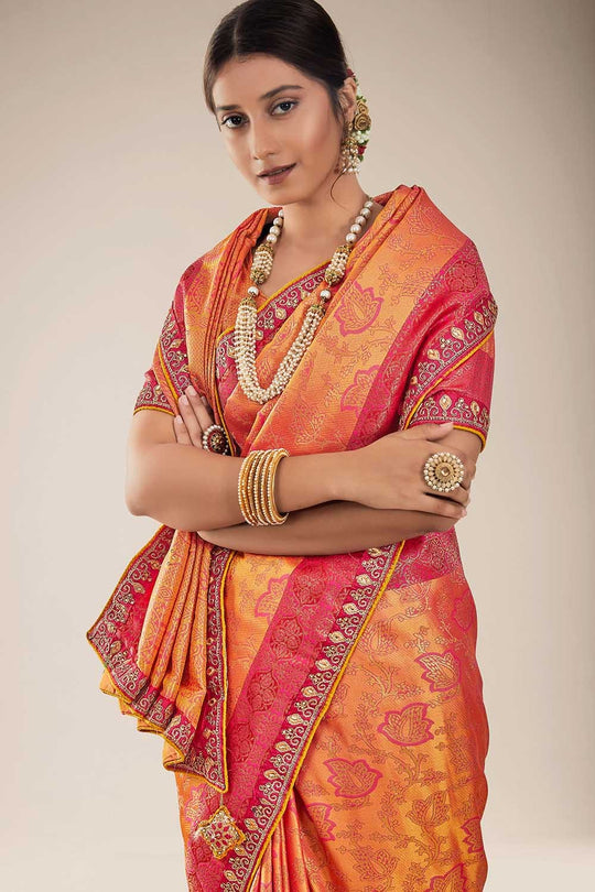 banarasi tanchoi saree images