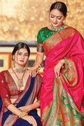 banarasi saree look
