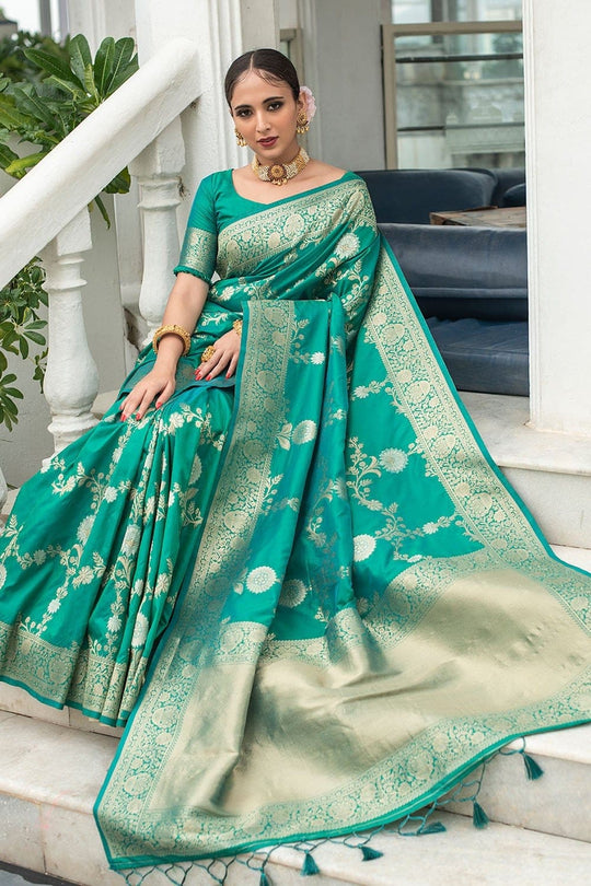 banarasi silk saree for wedding
