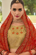 bandhani saree
