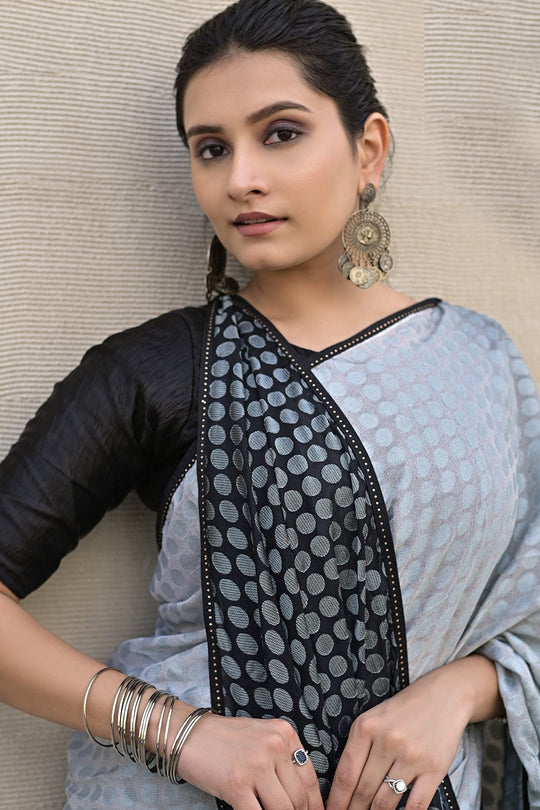 brasso saree blouse design