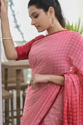 brasso saree blouse design