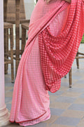 red saree