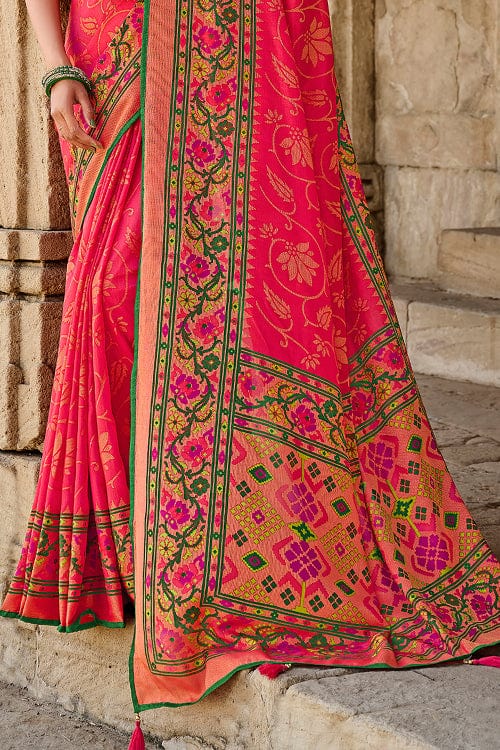 printed saree