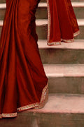 Chiffon Saree Maroon Chiffon Saree With Baby Pink Blouse saree online