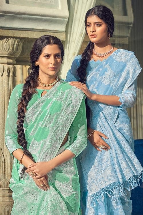 Buy Bollywood Chikankari Saree for Women Online from India's Luxury  Designers 2024