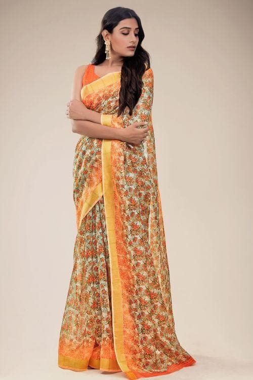 linen saree online shopping 