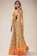 linen cotton saree
