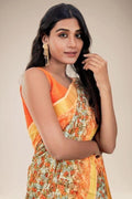 linen saree