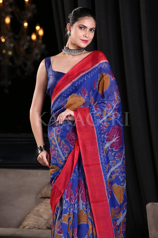 Cotton Saree Admiral Blue Cotton Saree saree online