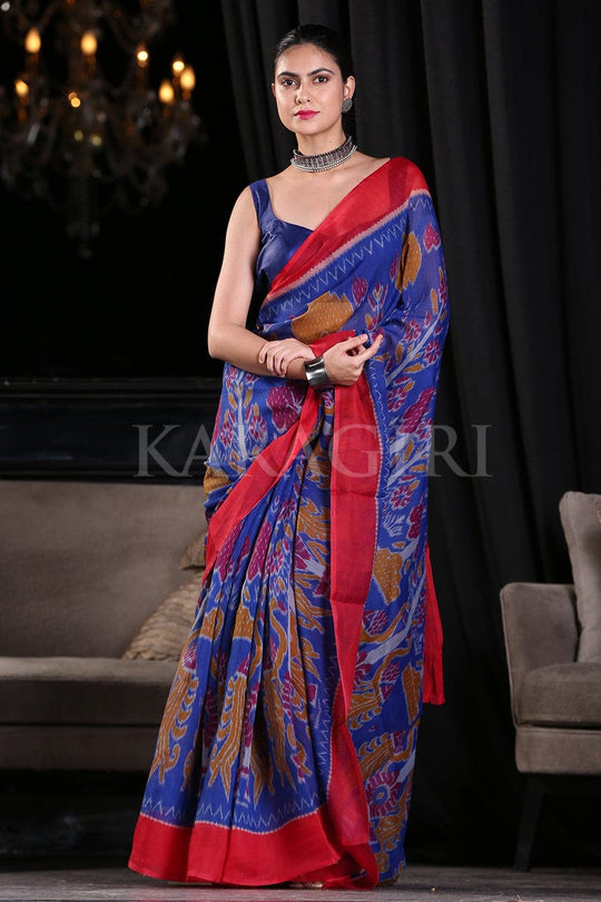 Cotton Saree Admiral Blue Cotton Saree saree online