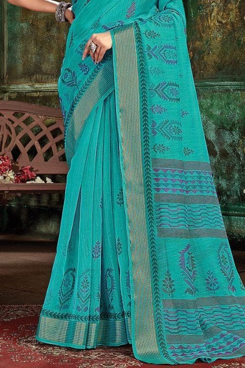 Voonik sarees party best sale wear