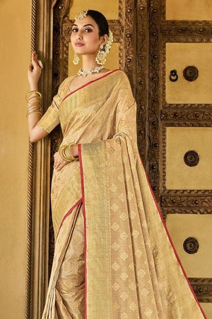 Cotton Saree Beige Cotton Saree saree online