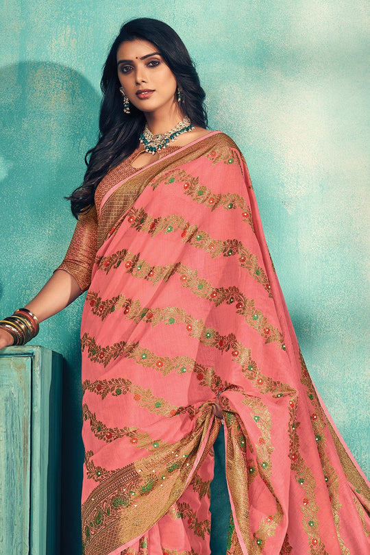 cotton saree blouse design