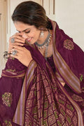 printed chanderi cotton saree