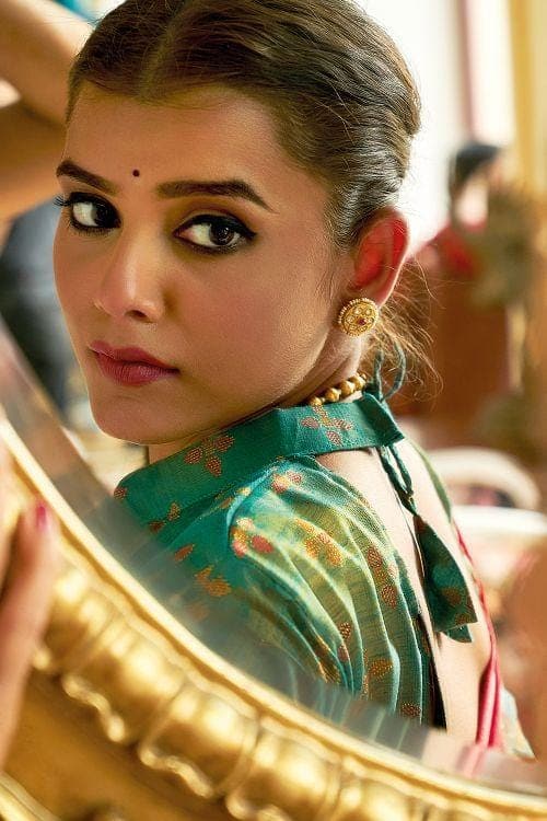 Emerald Green Brasso Cotton Saree